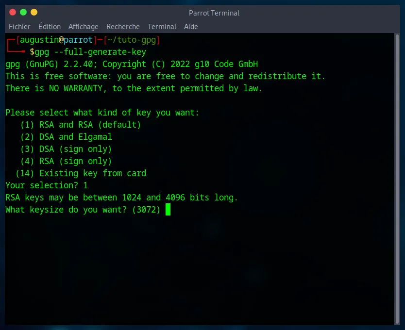 Choosing the 4096-bit key size
